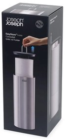 Suport pentru hârtie igienică argintiu din metal Luxe – Joseph Joseph