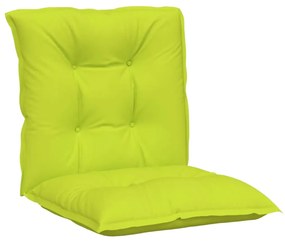 Perne pentru scaun de gradina, 4 buc., verde crud, 100x50x7 cm 4, verde aprins, 100 x 50 x 7 cm