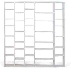 Bibliotecă albă 216x224 cm Valsa – TemaHome