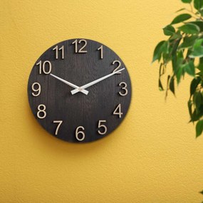 SENTOP | Ceas de perete din lemn 30, 40, 50 cm