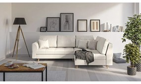 Colțar crem (pe partea dreaptă) Ariella – Ropez