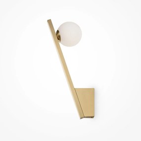 Aplica de perete design modern minimalist Kazimir auriu/alb