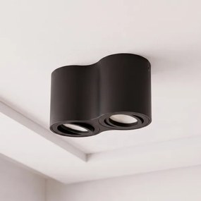 Brilagi - Corp de iluminat tip spot MIA DOUBLE 2xGU10/30W/230V negru