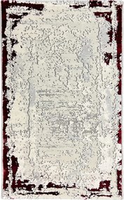 Covor Modern Living , Dormitor Dreptunghiular Antic 7557AL Rosu (Alege dimensiunea: 100 x 200)