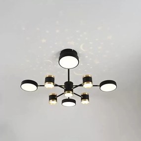 Lustra Led Cu Telecomanda, Elit's, Vidal M, 87 W intensitate reglabila