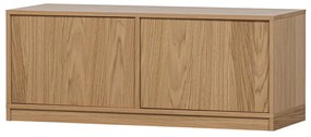 Comodă TV modulară cu aspect de lemn de stejar 110x44 cm Modulair – vtwonen