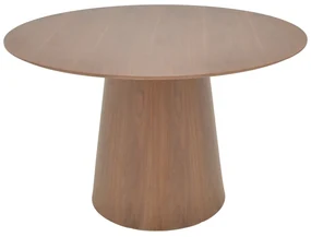 Masa Bucatarie/Dining MDF Nuc Diametru 120 Cm