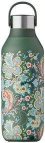 Sticlă termos Chilly's Bottles - Paisley Path 500ml, colecția Liberty/Series 2