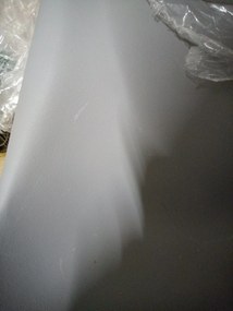 OFERTA Scaun gri deschis BALI MARK cu picioare din fag calitatea a II-a