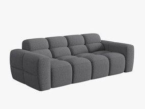 Canapea Lisa 3 locuri stofa L216 cm