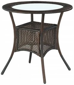 Masă de grădină Miras (maro închis). Promo -7%. 769620