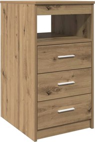 vidaXL Dulap cu sertar, stejar artizanal, 40x50x76 cm, lemn prelucrat