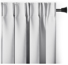 Draperie albă dimout (semi-opacă) 140x270 cm Kierra – Restilo