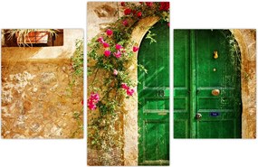 Tablou - Ușă veche (90x60 cm)