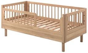 Set FORREST OAK format dintr-un Pat copii pentru copii mici (70 x 140 cm) și o comodă cu 3 sertare.