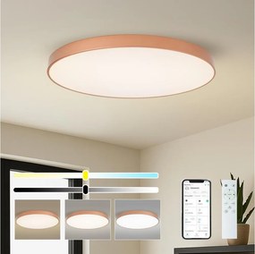 BRILAGI-LED Corp de iluminat dimabil POOL SMART LED/128W/230V 100 cm Wi-Fi Tuya culoare cupru+telecomandă