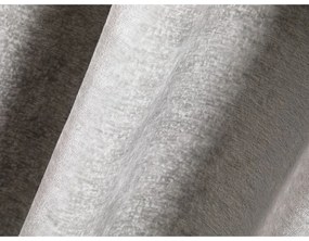 Pat matrimonial gri deschis tapițat cu spațiu de depozitare cu somieră 200x200 cm Lupine – Micadoni Home