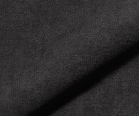 Canapea extensibilă dumonde cu ladă de depozitare si sezut confortabil din spuma high-density, Marbela Enjoy Black XXL 295x100 cm cu taburet inclus