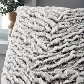 Pernă decorativă din blană artificială 43x43 cm Wolf Faux Fur – Catherine Lansfield