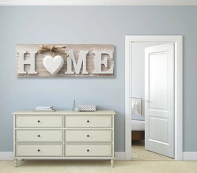Tablou cu inscripție Home în design vintage