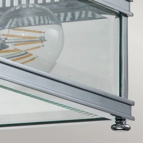 Elstead HOLBORN-F-PC - Aplica de exterior HOLBORN, 2x E27/60W/230V, IP44, crom lucios