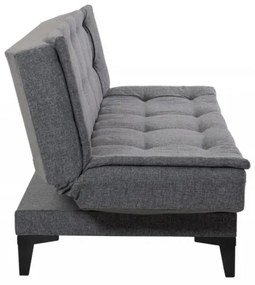Set Canapea si Fotoliu Extensibilă Santo - S, Gri Inchis