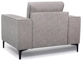 Fotoliu gri/maro Copenhagen - Scandic