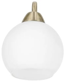 Lampă de perete NESTOR 1xE27/40W/230V, alamă