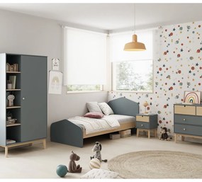 Noptieră de copii verde prăfuit Estefania – Marckeric