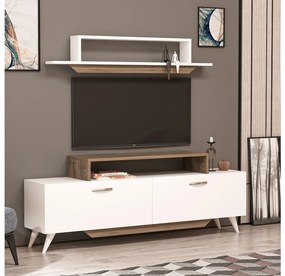 Mobilier living Tebeka 2 (alb + Nuc) . 1095609