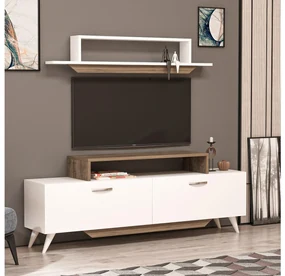 Mobilier living Tebeka 2 (alb + Nuc) . 1095609