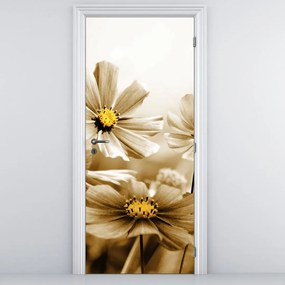 Fototapeta pentru ușă - floare (95x205cm)