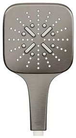 Para de dus Grohe Rainshower SmartActive 130 Cube 3 functii antracit periat Hard Graphite