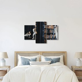 Tablou - La bibliotecă (90x60 cm)