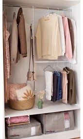 Cutie de depozitare cu vacuum Compactor Oxford, 210 l, gri