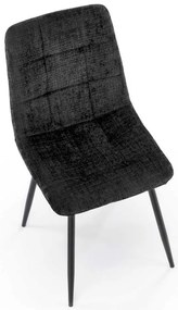 Scaun de bucătărie Payton, negru