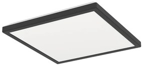 Plafonieră LED RGBW dimabilă de exterior Eglo 901466 ROVITO-Z 13,4W/230V 29x29cm IP44 negru