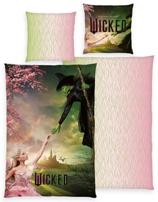 Lenjerie de pat din bumbac HerdingWicked, 135 x200 cm, 80 x 80 cm