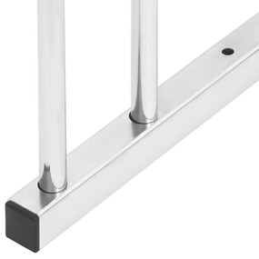 Suport de biciclete, pentru 6 biciclete, otel galvanizat