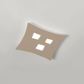 Plafoniera moderna ISOTTA 40x44cm, alb sau gri