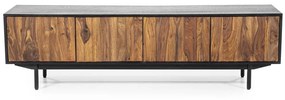 Comoda TV din lemn de sheesham Alexander 170 cm