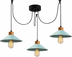 Lustra MANAVGAT N-556, albastru, metal, 114x24x100 cm