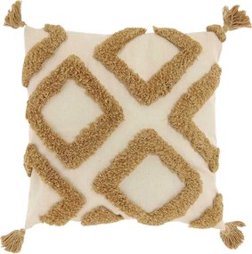 Perna decorativa CRUZ 45x45 cm, bej
