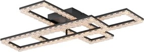JUST LIGHT. 14733-18 - LED Plafonieră GLITRA LED/35W/230V neagră