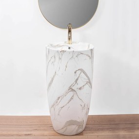 Lavoar freestanding Ceramic Anya Lava mat