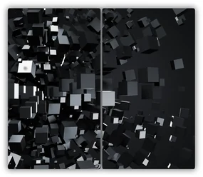 Tocator din sticla 3d abstracție