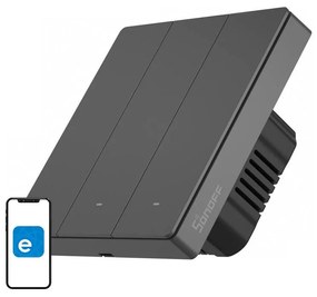 Intrerupator de Perete Smart WiFi Sonoff M5 3C – 3 Canale