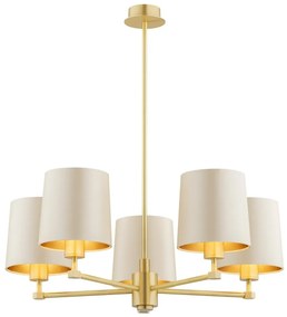 Candelabru 5 brate modern PRINCETON bej