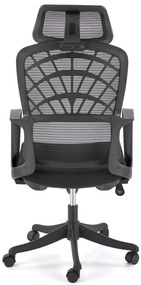 Scaun de birou Vesuvio negru H121 cm