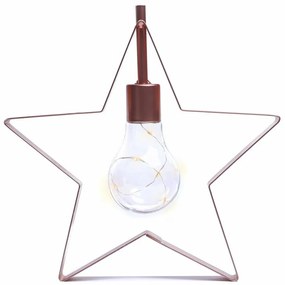 DecoKing Lampă de Crăciun Starfish alb cald, 5LED-uri